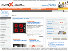 Tablet Screenshot of pasoxpaso.net