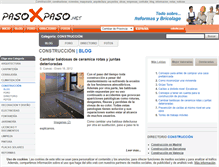 Tablet Screenshot of construccion.pasoxpaso.net