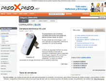Tablet Screenshot of cerrajeria.pasoxpaso.net